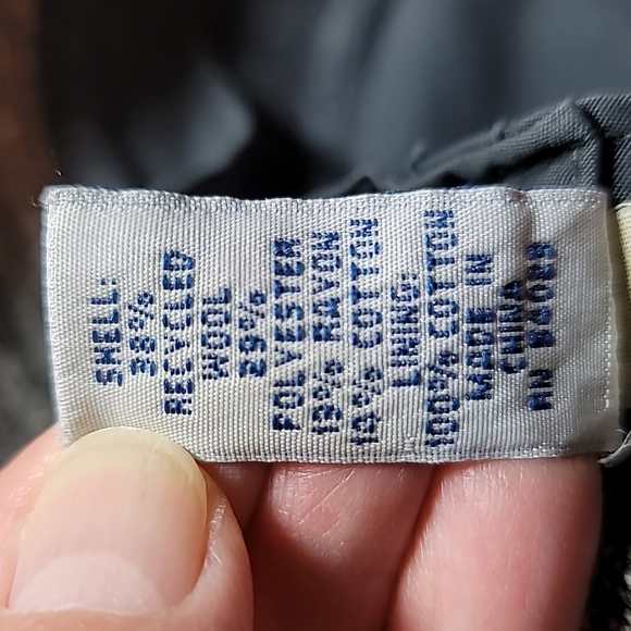 Old Navy bucket style hat black/white tweedy fabric cotton lined Sm-M - Picture 7 of 7